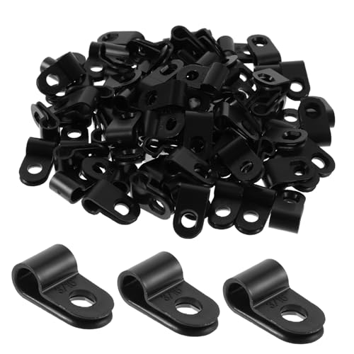 Cabilock 200 Stück Kabelklemmsortierer Draht-clip Kabelaufhängerklemme Drahtklemme Ethernet -kabelclips Befestigungsclips Für Lichterketten Lichtklammern Im Freien Pvc Black Cabilock 200 Stück Kabelklemmsortierer Draht-clip Kabelaufhängerklemme Drahtklemme Ethernet -kabelclips Befestigungsclips Für Lichterketten Lichtklammern Im Freien Pvc Black von Cabilock