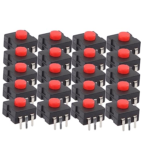 Cabilock 20Stücke Mini Taschenlampen Druckknopfschalter Robuste Push Button Switches für Vielseitige Anwendungen für Modellbau DIY Projekte Sicher Zuverlässig Einfache Cabilock 20Stücke Mini Taschenlampen Druckknopfschalter Robuste Push Button Switches für Vielseitige Anwendungen für Modellbau DIY Projekte Sicher Zuverlässig Einfache von Cabilock