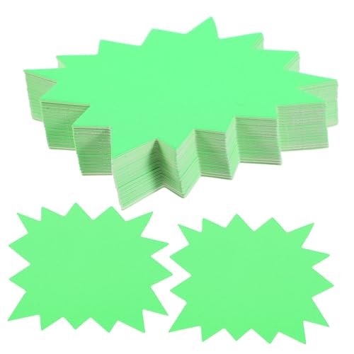 Cabilock 250 Stck. Schild Leer Neon Etikett Aufkleber Hellgrün Papier Cabilock 250 Stck. Schild Leer Neon Etikett Aufkleber Hellgrün Papier von Cabilock