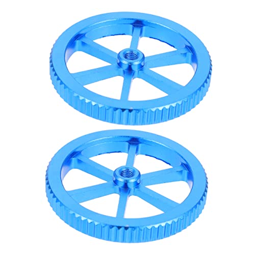 Cabilock 2Stücke Hand Twist Nivelliermuttern für Schraubenmutter für Stabile Heizbett Nivellierung Rostfrei Langlebig für Ender von Cabilock