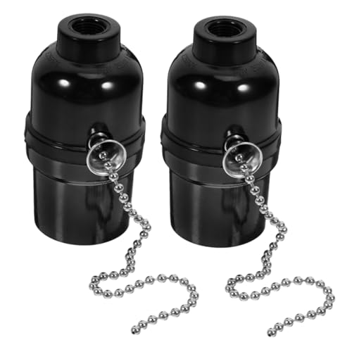 Cabilock 2Stücke Pack Vintage Lampenfassung Mit Zugkettenschalter Metall Lampenfassung Für Stehlampen Design Vielseitig Einsetzbar Langlebig Und Benutzerfreundlich Cabilock 2Stücke Pack Vintage Lampenfassung Mit Zugkettenschalter Metall Lampenfassung Für Stehlampen Design Vielseitig Einsetzbar Langlebig Und Benutzerfreundlich von Cabilock