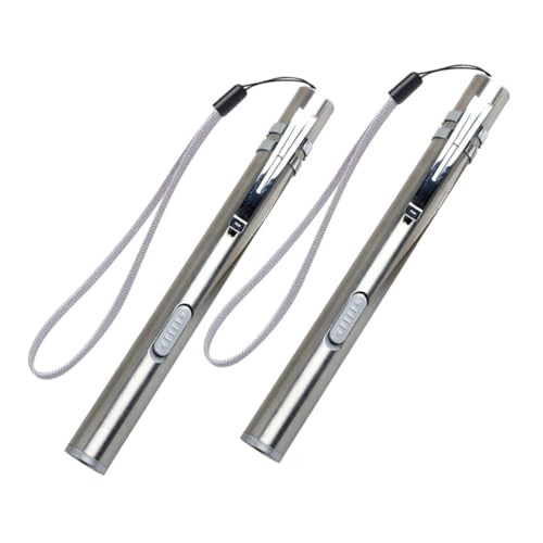 Cabilock 2Stücke USB Aufladbare Medizinische Stiftlampe Aus LED Taschenlampe Für Krankenschwester Mit Druckknopf Taschenclip Cabilock 2Stücke USB Aufladbare Medizinische Stiftlampe Aus LED Taschenlampe Für Krankenschwester Mit Druckknopf Taschenclip von Cabilock