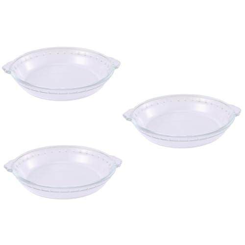 Cabilock 3 Stück 7 Glasplatten Glas Backgeschirr Tortenplatte Tortenform Tortenform Cabilock 3 Stück 7 Glasplatten Glas Backgeschirr Tortenplatte Tortenform Tortenform von Cabilock
