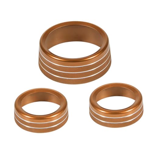 Cabilock 3 Stück Challenger Knopfabdeckung Innere Ac-knopf Auto Dekorativ Knopfring Audio-regler Trimmen Klimakontrollring Klimaknopfverkleidung Ac-tastenabdeckung Orange Aluminiumlegierung Cabilock 3 Stück Challenger Knopfabdeckung Innere Ac-knopf Auto Dekorativ Knopfring Audio-regler Trimmen Klimakontrollring Klimaknopfverkleidung Ac-tastenabdeckung Orange Aluminiumlegierung von Cabilock