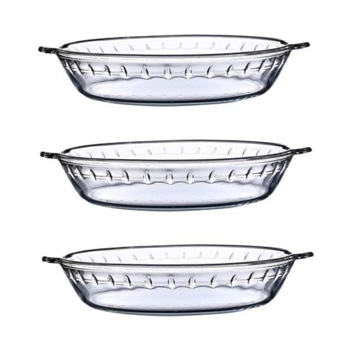 Cabilock 3 Stück Runde Glas Backform Mikrowellen Grillplatte Grill Fisch Tablett Kochform Mikrowellen Backblech Gebackene Reisform Einweihungsgeschenk Grillplatte Mit Griff Cabilock 3 Stück Runde Glas Backform Mikrowellen Grillplatte Grill Fisch Tablett Kochform Mikrowellen Backblech Gebackene Reisform Einweihungsgeschenk Grillplatte Mit Griff von Cabilock