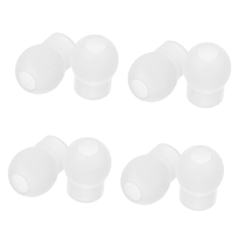 Cabilock 4 Paare Ohrstöpsel Tipps Ohrhörer Formbar Ersatz Für Zubehör Ohrspitze Ohrenspitzen Teile Ohrstöpsel Ersetzen Weiß Kieselgel Cabilock 4 Paare Ohrstöpsel Tipps Ohrhörer Formbar Ersatz Für Zubehör Ohrspitze Ohrenspitzen Teile Ohrstöpsel Ersetzen Weiß Kieselgel von Cabilock