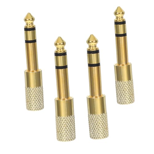 Cabilock 4 Pcs Klavier Adapter Weibliche Stereo Kopfhörer Adapter High Fidelity Audio Übertragung Kopfhörer Kompatibel Mit Gitarre Mikrofon Amp Cabilock 4 Pcs Klavier Adapter Weibliche Stereo Kopfhörer Adapter High Fidelity Audio Übertragung Kopfhörer Kompatibel Mit Gitarre Mikrofon Amp von Cabilock