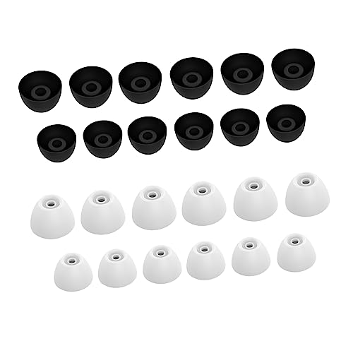 Cabilock 4 Sätze Ohrstöpsel Alternative Kappen für Kopfhörer Ohrhörer geschmeidiger Beschützer Ohrenabdeckungen Headset Ersatztipps von Kopfhörer -Knospen Ersatzohrspitzen Kieselgel Schwarz Cabilock 4 Sätze Ohrstöpsel Alternative Kappen für Kopfhörer Ohrhörer geschmeidiger Beschützer Ohrenabdeckungen Headset Ersatztipps von Kopfhörer -Knospen Ersatzohrspitzen Kieselgel Schwarz von Cabilock