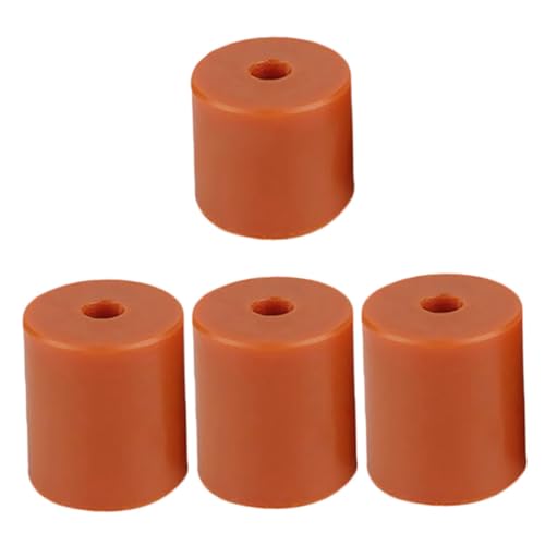 Cabilock 4 Stück 3d Drucker Zubehör Silikonmatte Beständig Bett Ed-druckerzubehör Hitze Abstandshalter Aus Silikon Drucker-wärmeperlen-nivelliersäule Orange Kieselgel Cabilock 4 Stück 3d Drucker Zubehör Silikonmatte Beständig Bett Ed-druckerzubehör Hitze Abstandshalter Aus Silikon Drucker-wärmeperlen-nivelliersäule Orange Kieselgel von Cabilock