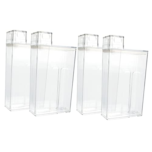 Cabilock 4 Stück Aufbewahrungsbox Für Waschmittel Waschmittelflasche Waschmittel-organizer Wäsche Weichspüler Waschseife Waschpulver Eimer Wäschebehälter Breiter Mund Container Das Haustier Cabilock 4 Stück Aufbewahrungsbox Für Waschmittel Waschmittelflasche Waschmittel-organizer Wäsche Weichspüler Waschseife Waschpulver Eimer Wäschebehälter Breiter Mund Container Das Haustier von Cabilock