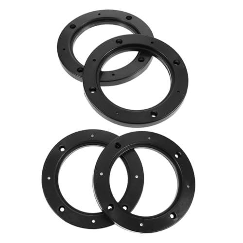 Cabilock 4 Stück Auto Audio Lautsprecherpads Lautsprecher Lautsprecher Abstandshalter Zughupe Luftkompressor Auto Lautsprecher Dichtungsring Stapelbare Kunststoff Lautsprecher von Cabilock