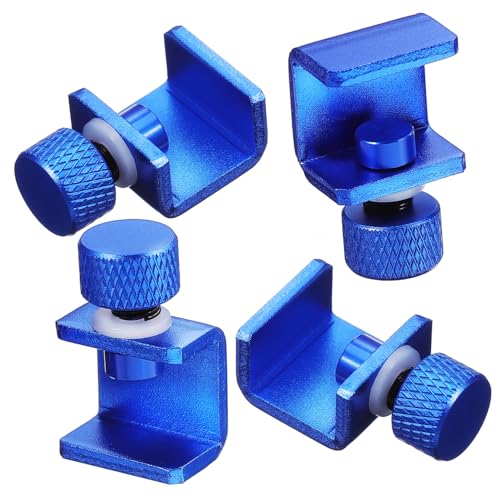 Cabilock 4 Stück Glasclip 3d Drucker Zubehör Verstellbare 3d-drucker-clips Druckerclips Klemmen Für 3d-drucker 3d-drucker-befestigungselemente Aluminiumlegierung von Cabilock