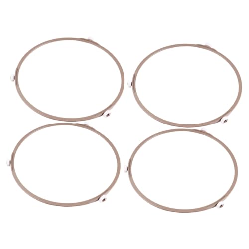Cabilock 4 Stück Paletten walzen halterung Walze für Mikrowellenplatten halter für glasplatten mikrowelle drehteller mikrowellenzubehör Tablett Radring Mikrowellen-Plattentellergestell Base Cabilock 4 Stück Paletten walzen halterung Walze für Mikrowellenplatten halter für glasplatten mikrowelle drehteller mikrowellenzubehör Tablett Radring Mikrowellen-Plattentellergestell Base von Cabilock