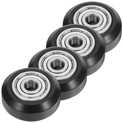 Cabilock 4 Stück Räder Für 3d-drucker Riemenscheibe Rolle Linear Rad Teile Drucken Lager Druckerräder 3d-drucker-versorgung Zubehör Für 3d-drucker Stahl Black Cabilock 4 Stück Räder Für 3d-drucker Riemenscheibe Rolle Linear Rad Teile Drucken Lager Druckerräder 3d-drucker-versorgung Zubehör Für 3d-drucker Stahl Black von Cabilock