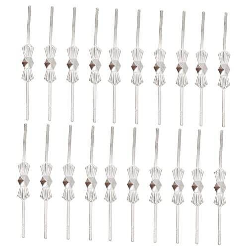 Cabilock 400 Stk Zubehör für Kristalllampen goldene Schleifenverbinder Deckenleuchte Kristalle lamp holder vorhang schlaufen decken lampe kronleuchter für Deckenleuchte Metall von Cabilock