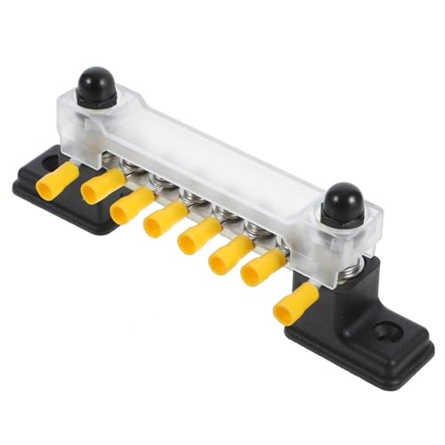 Cabilock 48V Verteilerklemmenblock Dc Terminal Sammelschiene Für Yacht Stromverteilungsblock Für Batterieklemmen Kupferbusbar Anschlusszubehör von Cabilock