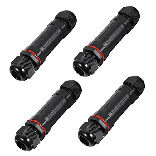 Cabilock 4Stücke Wasserdichte Pin Steckverbinder Für Lichterkette Hochwertige Anschlusshülsen Für Außenbeleuchtung Gartenlichter Und Industrielle Anwendungen Cabilock 4Stücke Wasserdichte Pin Steckverbinder Für Lichterkette Hochwertige Anschlusshülsen Für Außenbeleuchtung Gartenlichter Und Industrielle Anwendungen von Cabilock