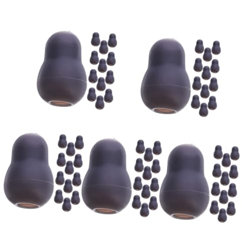 Cabilock 5 Sätze Ohrstöpsel Spitze Ohrstöpsel Zum Schlafen Membran Ohrhörer Tipps Ersatz-ohrstöpsel Teile Für Ersatz -ohrstöpsel Ohrstöpsel Ersetzen Zubehör Pvc Grau 10 Paare * 5 Cabilock 5 Sätze Ohrstöpsel Spitze Ohrstöpsel Zum Schlafen Membran Ohrhörer Tipps Ersatz-ohrstöpsel Teile Für Ersatz -ohrstöpsel Ohrstöpsel Ersetzen Zubehör Pvc Grau 10 Paare * 5 von Cabilock