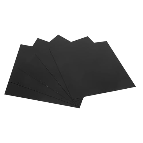Cabilock 5 Stück Blatt Aluminiumschild Basteln Platte eloxiert Aluminiumteller Aluminiumteile Schwarz Cabilock 5 Stück Blatt Aluminiumschild Basteln Platte eloxiert Aluminiumteller Aluminiumteile Schwarz von Cabilock