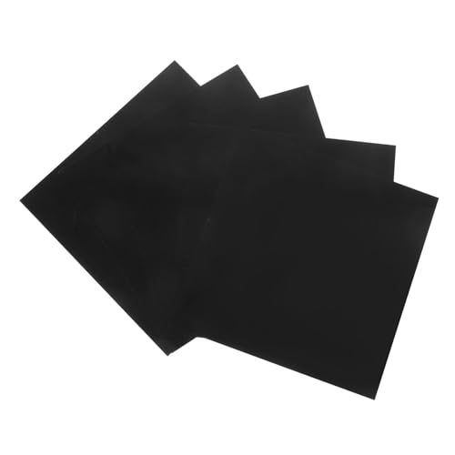 Cabilock 5 Stück Blatt Aluminiumschild Platte Basteln eloxiert Aluminiumteller Aluminiumteile Schwarz Cabilock 5 Stück Blatt Aluminiumschild Platte Basteln eloxiert Aluminiumteller Aluminiumteile Schwarz von Cabilock