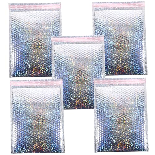 Cabilock 5 Stück Luftpolstertaschen Paketbeutel Verpackungsbeutel Versandtaschen Versandtaschen Versandtaschen Versandumschläge Taschen Zum Verpacken Gepolsterte Umschläge von Cabilock