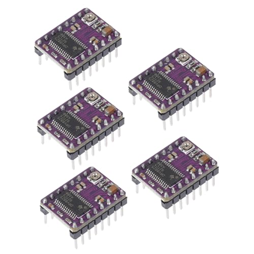 Cabilock 5 Stück Treiber Für Schrittmotoren Stepper Teile Motortreibermodul Schrittmotortreiber Zubehör Für 3d-drucker Kühlkörper Des Druckers 3d-druckerteil Elektronisch Cabilock 5 Stück Treiber Für Schrittmotoren Stepper Teile Motortreibermodul Schrittmotortreiber Zubehör Für 3d-drucker Kühlkörper Des Druckers 3d-druckerteil Elektronisch von Cabilock