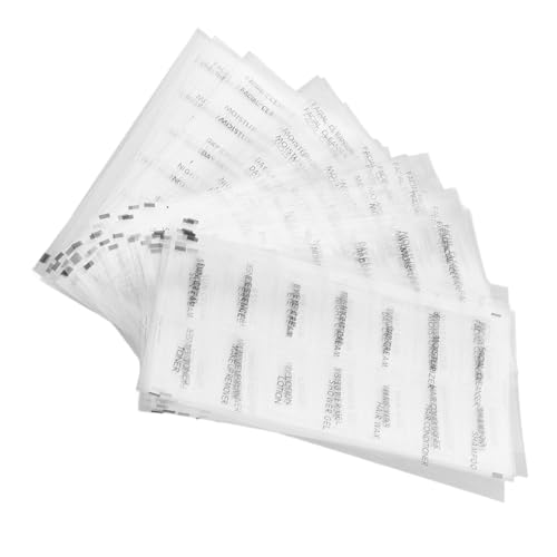 Cabilock 50 Stück Reiseflasche Spender für Aufkleber organisieren vorgedruckt Hautpflege reiseetiketten Glasetiketten Shampoo-Etiketten Kosmetiketiketten Flaschenetikett PVC Cabilock 50 Stück Reiseflasche Spender für Aufkleber organisieren vorgedruckt Hautpflege reiseetiketten Glasetiketten Shampoo-Etiketten Kosmetiketiketten Flaschenetikett PVC von Cabilock