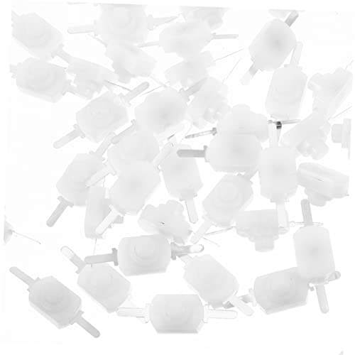 Cabilock 50Stücke Mikro Druckknopf Selbstsichernder Mini Lichtschalter Für Taschenlampen DIY Projekte Langlebig Aus Kompakt Praktisch Cabilock 50Stücke Mikro Druckknopf Selbstsichernder Mini Lichtschalter Für Taschenlampen DIY Projekte Langlebig Aus Kompakt Praktisch von Cabilock