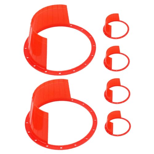Cabilock 6 Stück wasserdichte Lautsprecherabdeckung Auto Lautsprecher Abstandshalter Ersatz Auto Lautsprecher Abstandshalter Adapter Lautsprecheradapter Autotür Lautsprecher von Cabilock