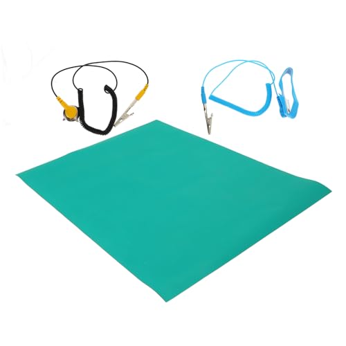Cabilock Antistatische Tischunterlage Laptop Werkbank antistatische Matte Gerät Hitzebeständige Matten für Arbeitsplatten Antistatikmatte für elektronische Gummi Green Cabilock Antistatische Tischunterlage Laptop Werkbank antistatische Matte Gerät Hitzebeständige Matten für Arbeitsplatten Antistatikmatte für elektronische Gummi Green von Cabilock