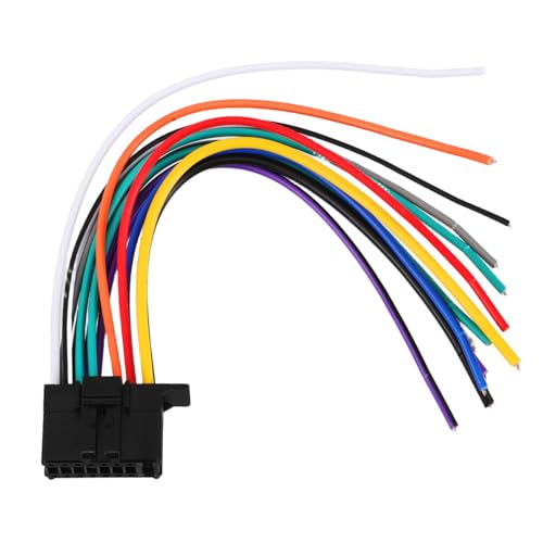 Cabilock Audio-netzkabel Kabelstecker Kabelbaumsatz Für Autoradio Austausch Des Kabelbaumsteckers Auto Audio Kabelbaum Auto-stereo-kabelbaum Kfz-kabelbaumstecker Metall von Cabilock