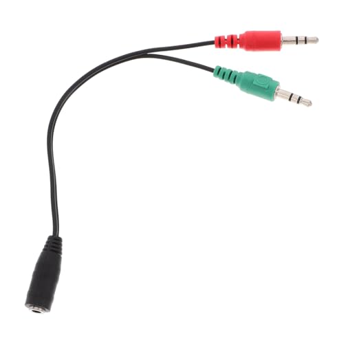 Cabilock Audiokabel Adapter Audiokabel Für Lautsprecher Audiokonverterkabel Dual Kopfhörer Adapter Mikrofonkabel Mic Kopfhörer Splitter Mikrofonkabel Audio Splitterkabel Schwarzer Cabilock Audiokabel Adapter Audiokabel Für Lautsprecher Audiokonverterkabel Dual Kopfhörer Adapter Mikrofonkabel Mic Kopfhörer Splitter Mikrofonkabel Audio Splitterkabel Schwarzer von Cabilock