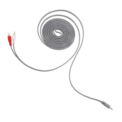 Cabilock Audioleitung Wohnung Audio- Draht Kabel lautsprecher kupferbeschichtetes Aluminium Grey von Cabilock