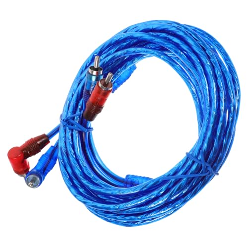 Cabilock Audioleitung für Endgeräte Hilfskabel Aux Audio- Anschlüsse Zweikanaliges Kabel Kfz-Elektronikzubehör auto kabel Stereokabel Zweikanal-Audiokabel Audiokabel RCA Cinch-Kabel Gummi Cabilock Audioleitung für Endgeräte Hilfskabel Aux Audio- Anschlüsse Zweikanaliges Kabel Kfz-Elektronikzubehör auto kabel Stereokabel Zweikanal-Audiokabel Audiokabel RCA Cinch-Kabel Gummi von Cabilock
