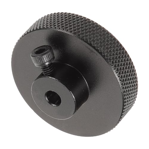 Cabilock Austauschbares Positionierungshandrad Austauschbares Handrad Austauschbarer 3d-drucker Stabiles 3d-drucker-handrad 3d Drucker Zubehör Für 3d-drucker Klein Aluminiumlegierung Black von Cabilock