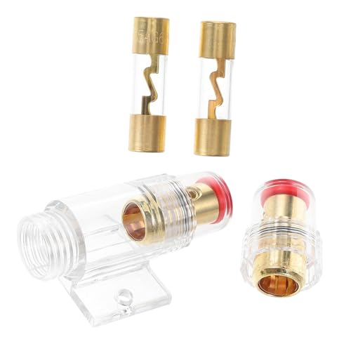 Cabilock Auto Audio Sicherung Wasserdichter Sicherungshalter SMD Sicherungsblock Autoteile Drahthalter Kfz Verstärker Sicherungshalter Mit Sicherung Inline Rohr Sicherungsdraht von Cabilock