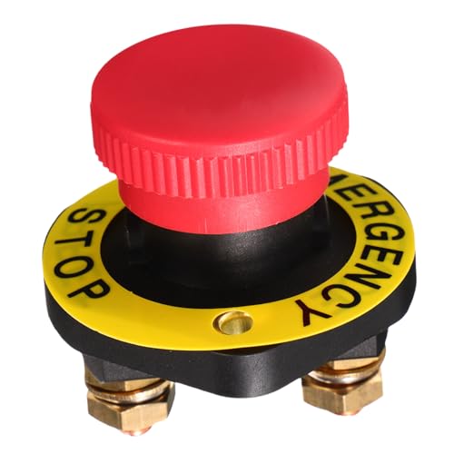 Cabilock Auto Netzschalter Stromversorgung Autobatterie Trennschalter Marine Batterieschalter Atv Batterie Trennschalter Batterie Abschaltschalter Batterie Trennschalter Rot Abs von Cabilock