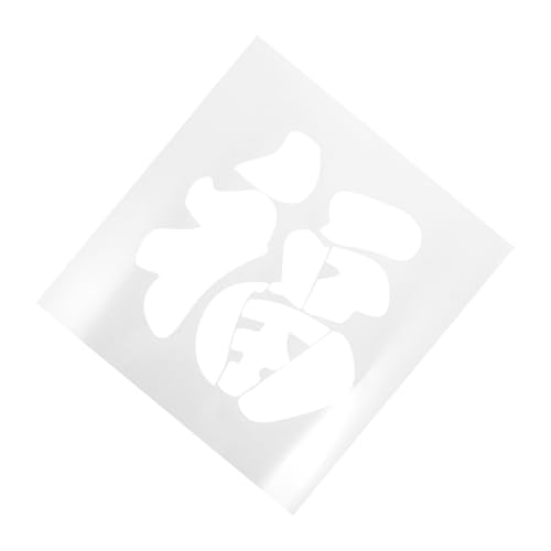Cabilock Fu-wort-sprühfarbe-vorlage Brennende Schablonen Und Muster Schablonen Für Diy Malschablonen Fu-zeichenschablonen-alphabet Große Schablonen Das Haustier Transparent von Cabilock