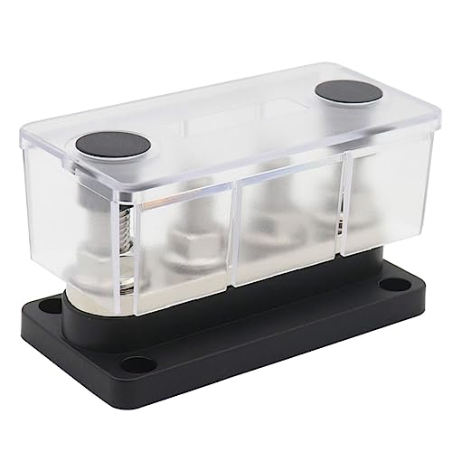Cabilock Hochstrom Klemmenleiste Klemmleiste Busklemmen Zubehör Fürs Auto Klemmleiste Eckklemme Autozubehör Stromverteilerblock Sockel Und Abdeckung Material Nylon Schwarz Cabilock Hochstrom Klemmenleiste Klemmleiste Busklemmen Zubehör Fürs Auto Klemmleiste Eckklemme Autozubehör Stromverteilerblock Sockel Und Abdeckung Material Nylon Schwarz von Cabilock