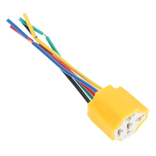 Cabilock Keramikfassung Steckdosen Kabelbaum Scheinwerfer Ersatz Buchse Austausch des Scheinwerferkabelbaums Relaissockelanschluss Scheinwerfer-Kabelbaum-Adapter Orange Cabilock Keramikfassung Steckdosen Kabelbaum Scheinwerfer Ersatz Buchse Austausch des Scheinwerferkabelbaums Relaissockelanschluss Scheinwerfer-Kabelbaum-Adapter Orange von Cabilock