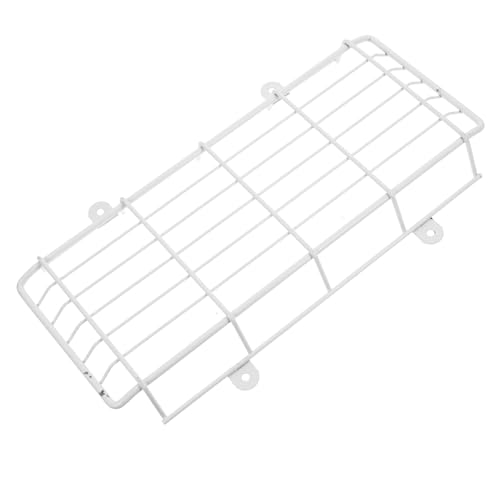 Cabilock Kontrollleuchten Schutzabdeckung Deckenleuchte Metallkäfig Beleuchtungsabdeckungen Deckenventilator Lichtabdeckungen Käfigschutz Eisen Weiß von Cabilock
