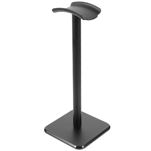 Cabilock Kopfhörerständer Headset Tischkopfhörerhalter Kopfhörerhalter Für Gamer Kopfhörerhalter Für Den Schreibtisch Kopfhörer-tischhalter Desktop-kopfhörerhalter Schwarz Aluminium von Cabilock