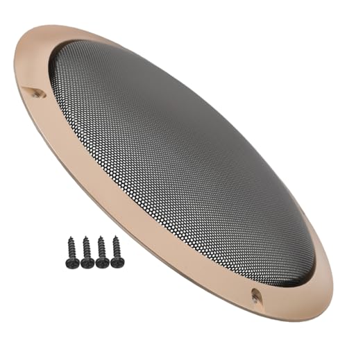 Cabilock Lautsprecher Schutzabdeckung Auto Lautsprechergitter Abdeckungen Front Lautsprecher Abdeckung Lautsprechergitter Abdeckung Metall Lautsprechergitter Material Dekorativer von Cabilock