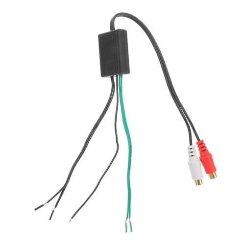 Cabilock Lautsprecherkabeladapter Stereo-Audiokabel Sprecher für Lärm Ersatz Autoradio Lautsprecherkabel im Auto Subwoofer-Kabel Audiokabel für Stereo-Audio Plastik Black Cabilock Lautsprecherkabeladapter Stereo-Audiokabel Sprecher für Lärm Ersatz Autoradio Lautsprecherkabel im Auto Subwoofer-Kabel Audiokabel für Stereo-Audio Plastik Black von Cabilock
