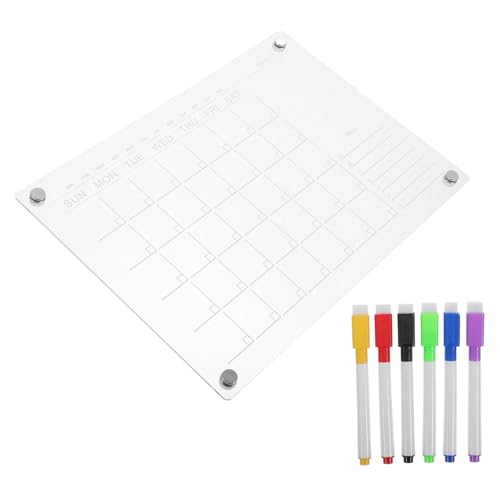 Cabilock Magnetische Notiztafel Magnetkalender Für Den Kühlschrank Magnetischer Notizblock Magnetkalender Für Den Kühlschrank Magnetischer Wochenplaner Für Den Kühlschrank Magnetisches von Cabilock
