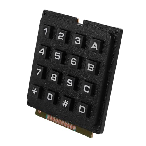Cabilock Mikrocontroller -Tastatur Keyboard keybords Eingabemodul tastur tastaturen Tastaturmatte Schlüsselmodul Tastaturschalter Klaviatur 16-Tasten-Keysheet Tastaturarray Plastik Black Cabilock Mikrocontroller -Tastatur Keyboard keybords Eingabemodul tastur tastaturen Tastaturmatte Schlüsselmodul Tastaturschalter Klaviatur 16-Tasten-Keysheet Tastaturarray Plastik Black von Cabilock