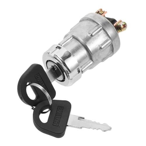 Cabilock Motorstart-Druckknopfschalter Ersatz Zündknopf des Fahrzeugs Druckknopf zum Starten des Motors Zündung Motorstartknopf Startschalter für Automotoren Metall Silver von Cabilock