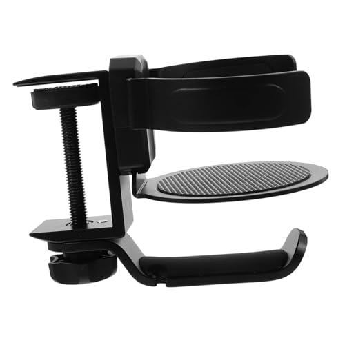 Cabilock Pc 2 Kopfhöreraufhänger Unter Dem Schreibtisch Stand Tassenhalter Inhaber Klammer Am Getränkehalter Kopfhörerständer Kopfhörer Stehen Aluminiumlegierung Black von Cabilock