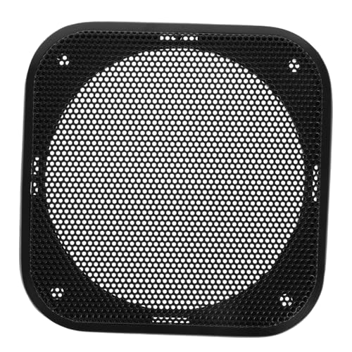 Cabilock Quadrathornnetzabdeckung Grills Subwoofer Schutz Auto-Lautsprechergitter Lautsprecherabdeckung fürs Auto Lautsprecherabdeckungen Sprecher Grill Eisengeflecht Black von Cabilock