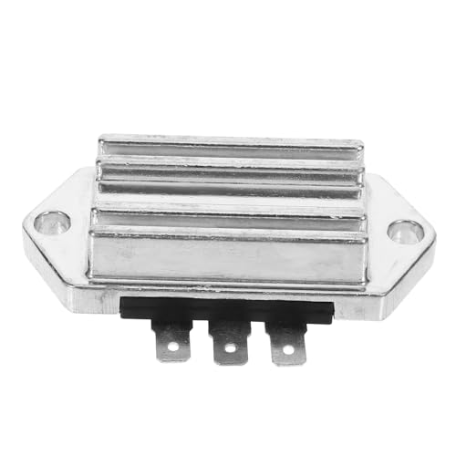 Cabilock Spannungsregler Gleichrichter Stabilisator Motorradgleichrichterregler für Motorrad Spannungsregler Reglergleichrichter Motorradteil Aluminium Silver Cabilock Spannungsregler Gleichrichter Stabilisator Motorradgleichrichterregler für Motorrad Spannungsregler Reglergleichrichter Motorradteil Aluminium Silver von Cabilock